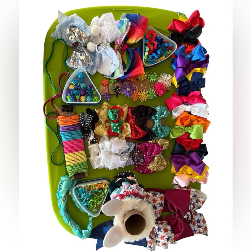 Colorful Hair Accessories Set: ALL NWOT!  Everything you see is included!